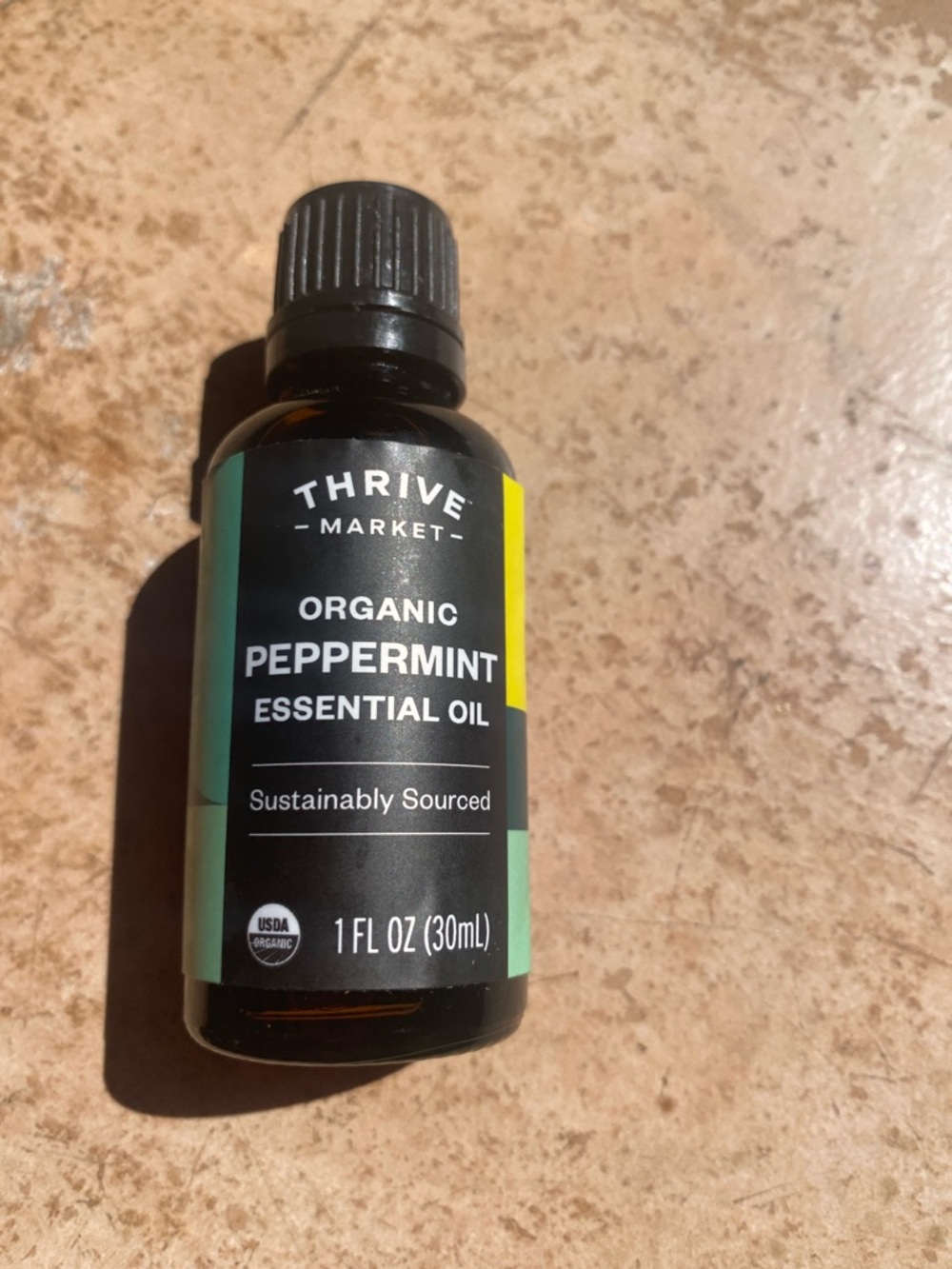 Organic Peppermint Essential Oil 1oz Thrive Market
